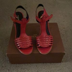 Coach heels